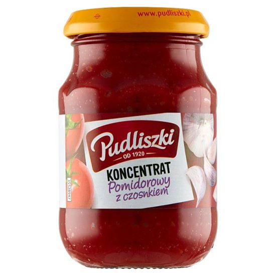 Pudliszki Koncentrat pomidorowy z czosnkiem 200 g