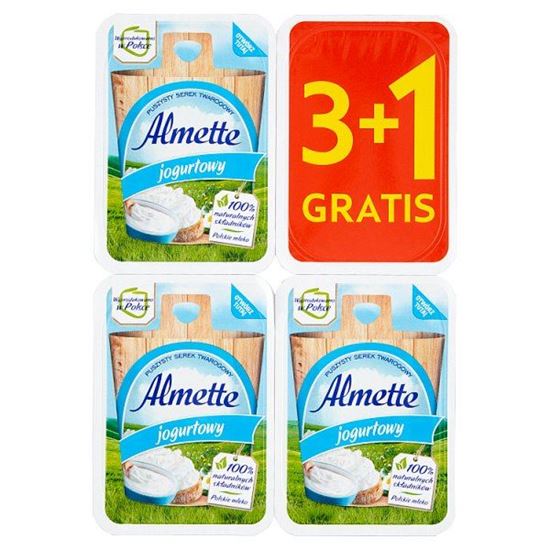 Almette Puszysty serek twarogowy jogurtowy 120 g