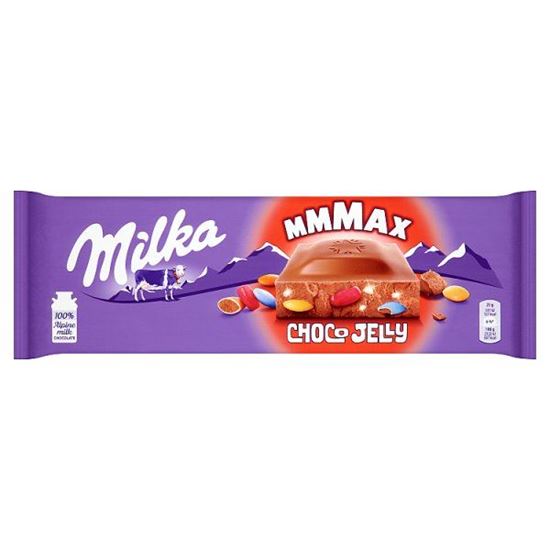 Milka Mmmax Czekolada mleczna Choco Jelly 250 g