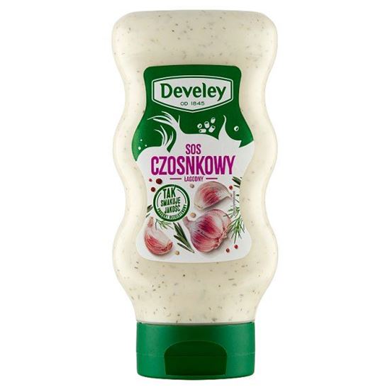 Develey Sos czosnkowy łagodny 410 g