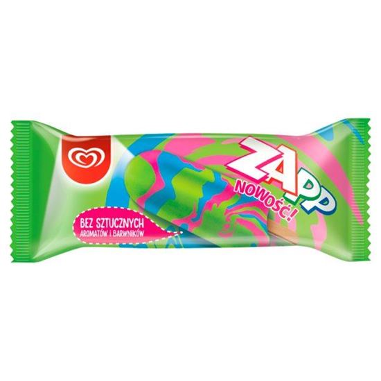Algida Zapp Lody o smaku cytrusowo-jabłkowym 58 ml