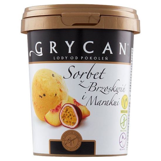 Grycan Sorbet z brzoskwiń i marakui 500 ml