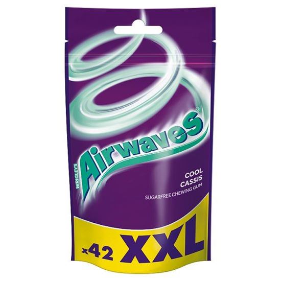 Airwaves Cool Cassis XXL Guma do żucia bez cukru 58 g (42 drażetki)