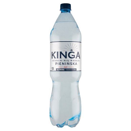 Kinga Pienińska Naturalna woda mineralna gazowana niskosodowa 1,5 l