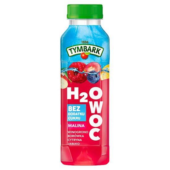 Tymbark H2Owoc Napój malina winogrono borówka cytryna jabłko 400 ml