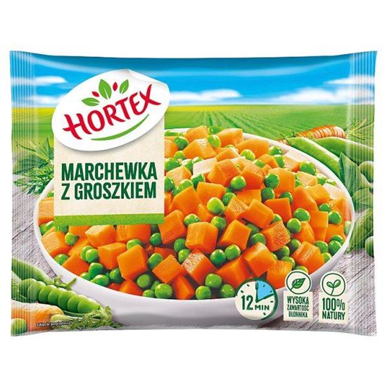 Hortex Marchewka z groszkiem 450 g