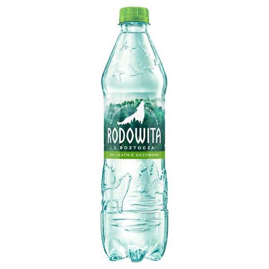 Rodowita z Roztocza Naturalna woda mineralna delikatnie gazowana 0,6 l
