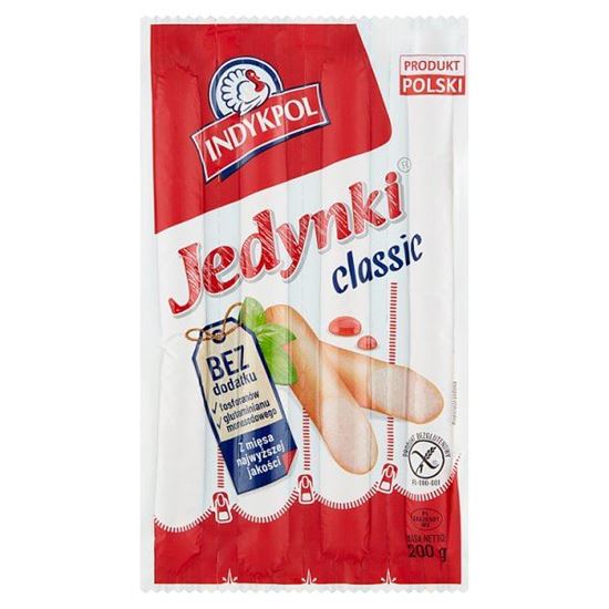 Indykpol Parówki Jedynki classic 200 g