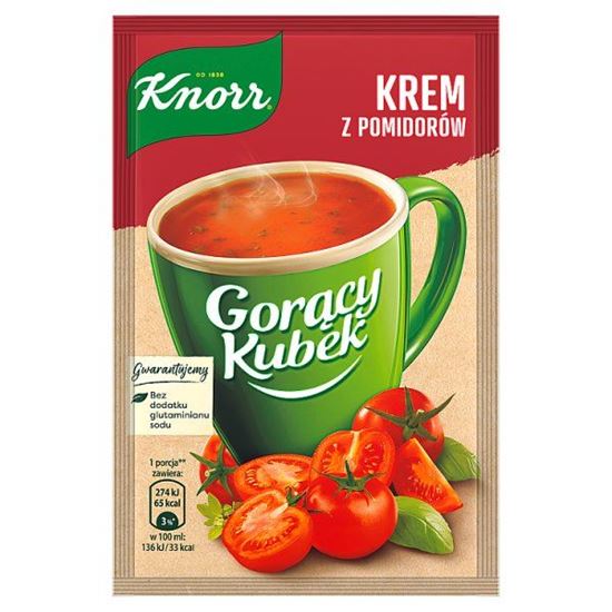 Knorr Gorący Kubek Krem z pomidorów 19 g