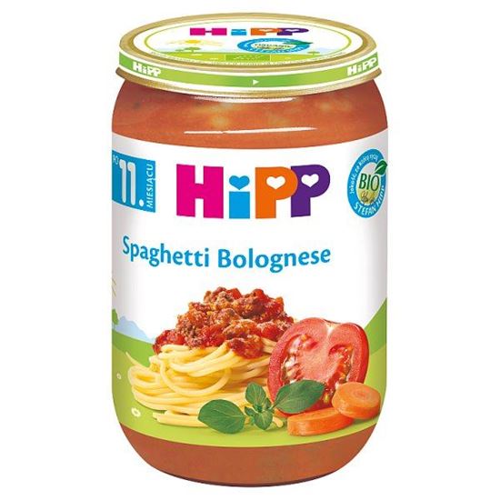 HiPP BIO Spaghetti Bolognese po 11. miesiącu 220 g
