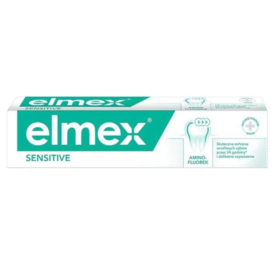 elmex Sensitive z aminofluorkiem Pasta do zębów 75 ml