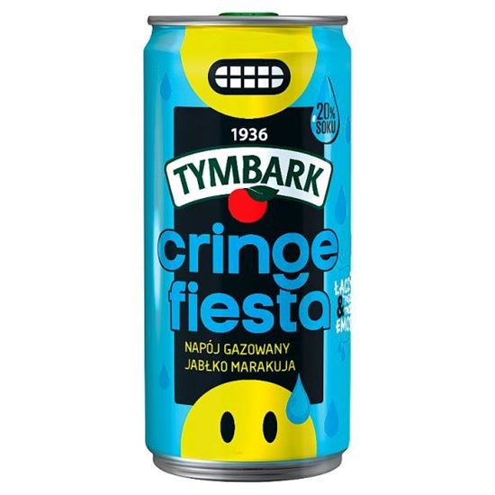 Tymbark Crazy Fun Napój gazowany jabłko marakuja 200 ml