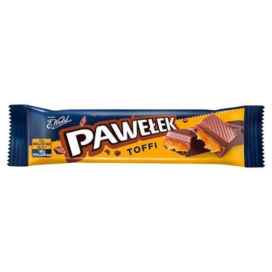 E. Wedel Pawełek Batonik mleczny toffi 45 g