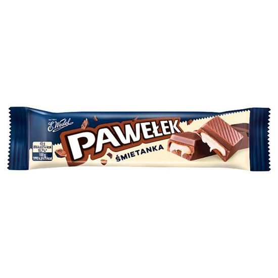 E. Wedel Pawełek Batonik mleczny śmietanka 45 g
