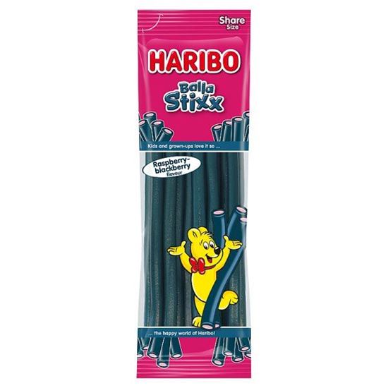 Haribo Balla Stixx Żelki owocowe o smaku malina i jeżyna 200 g