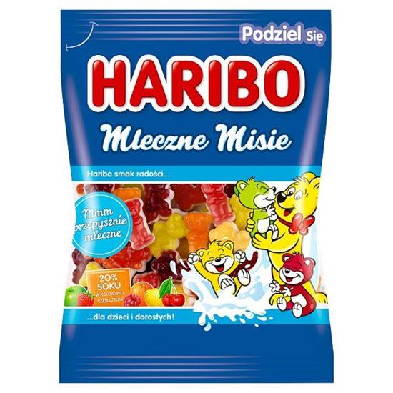 Haribo Mleczne Misie Żelki owocowe 175 g