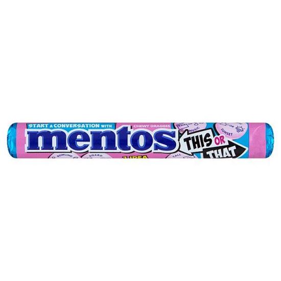 Mentos Tutti Frutti Cukierki do żucia 37,5 g