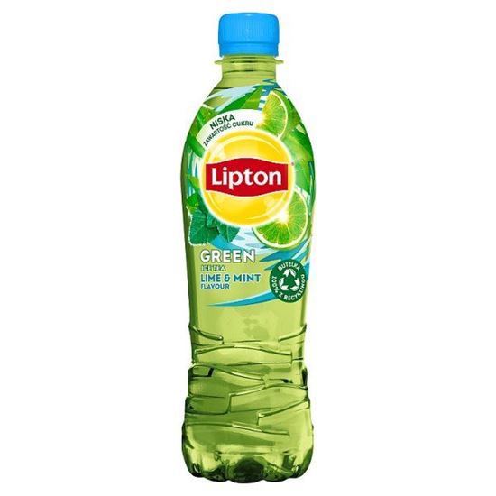 Lipton Ice Tea Green Lime & Mint Napój niegazowany 500 ml