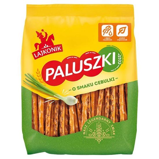 Lajkonik Paluszki o smaku cebulki 150 g