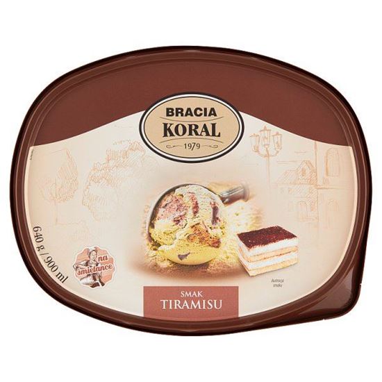 Bracia Koral Lody jak dawniej Lody smak tiramisu 900 ml