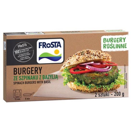 FRoSTA Burgery ze szpinaku z bazylią 200 g (2 sztuki)