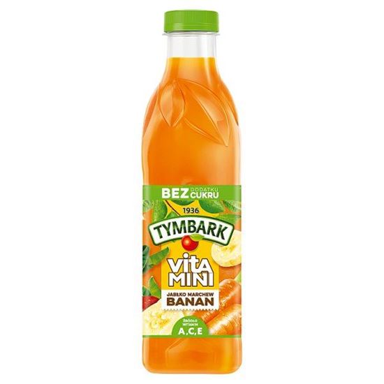 Tymbark Vitamini Sok banan jabłko marchew 1 l
