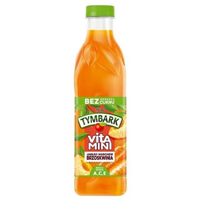 Tymbark Vitamini Sok brzoskwinia jabłko marchew 1 l