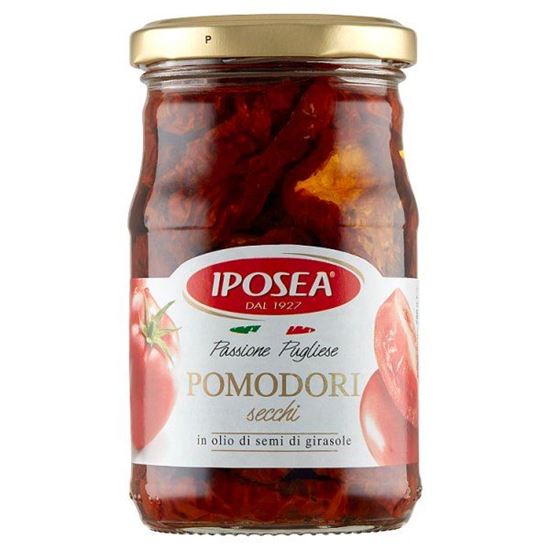 Iposea Suszone pomidory w oleju słonecznikowym 280 g