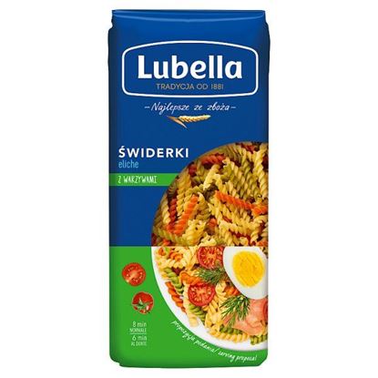 Lubella Makaron świderki z warzywami 400 g