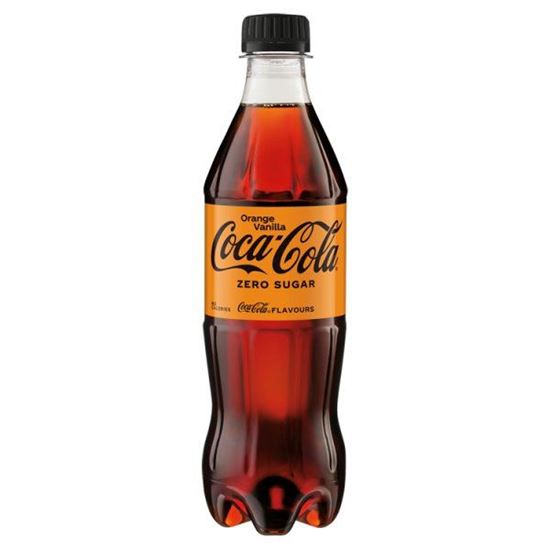 Coca-Cola zero Orange Vanilla Napój gazowany 500 ml