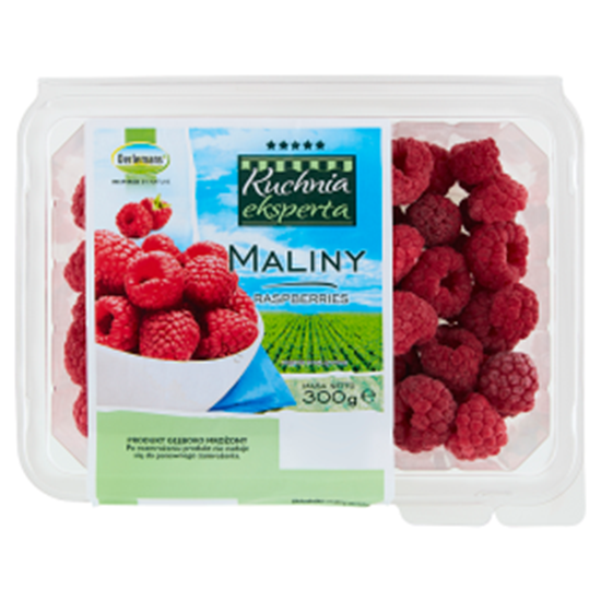 Obrazek Oerlemans Kuchnia eksperta Maliny 300 g