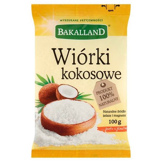 Bakalland Wiórki kokosowe 100 g