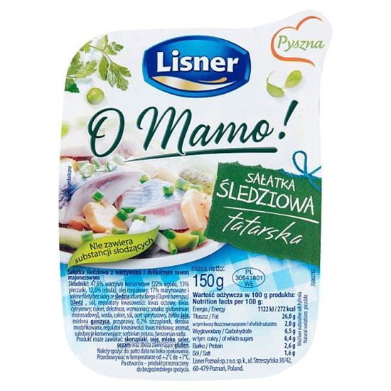 Lisner O Mamo! Sałatka śledziowa tatarska 150 g