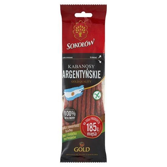 Sokołów Gold Kabanosy argentyńskie 100 g