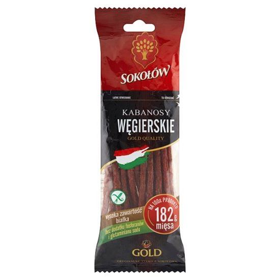 Sokołów Gold Kabanosy węgierskie 100 g