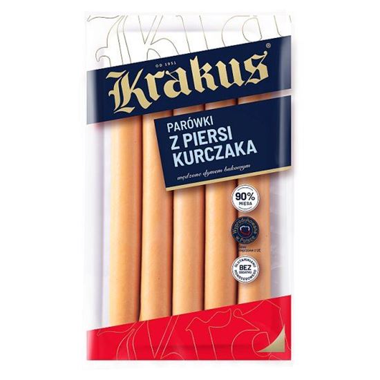 Krakus Parówki z piersi kurczaka 200 g