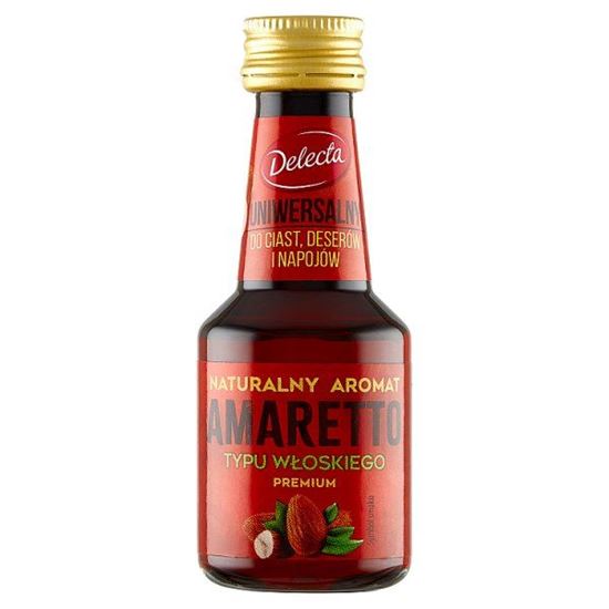 Delecta Naturalny aromat amaretto typu włoskiego premium 30 ml