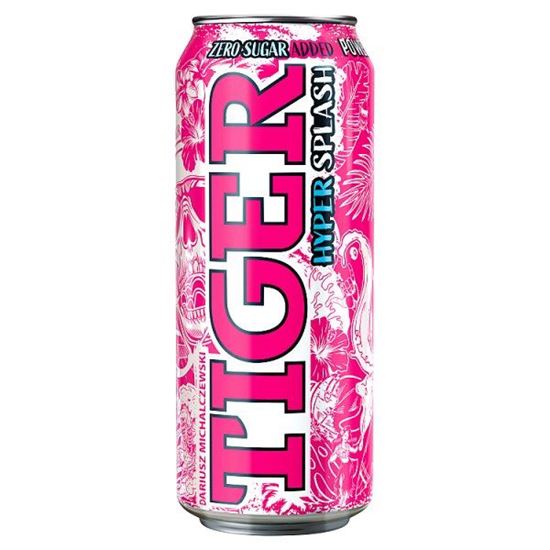 Tiger Hyper Splash Gazowany napój energetyzujący 500 ml