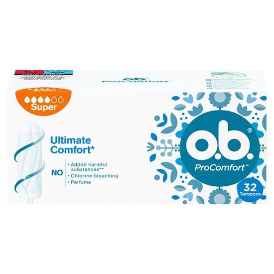 O.B. ProComfort Super Tampony 32 sztuki