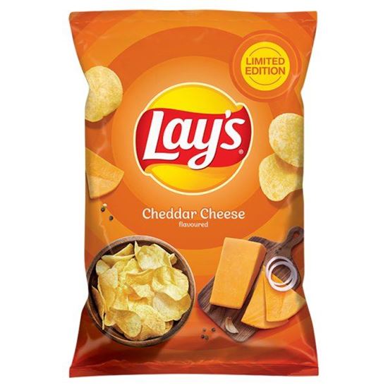 Lay's Chipsy ziemniaczane o smaku sera cheddar 140 g