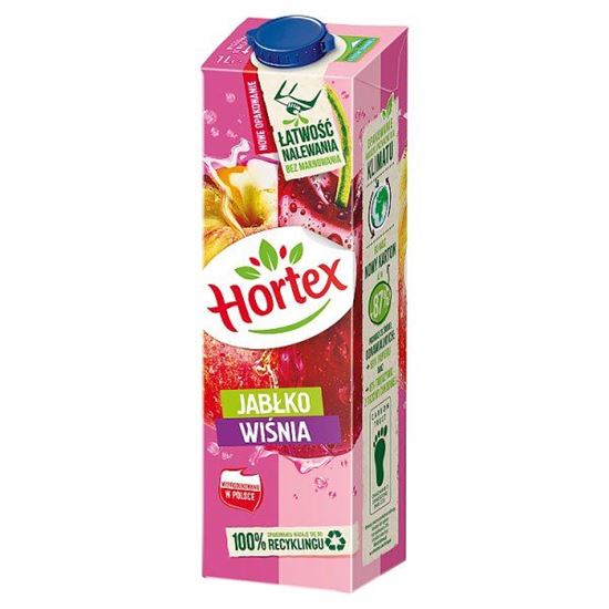 Hortex Napój jabłko wiśnia 1 l