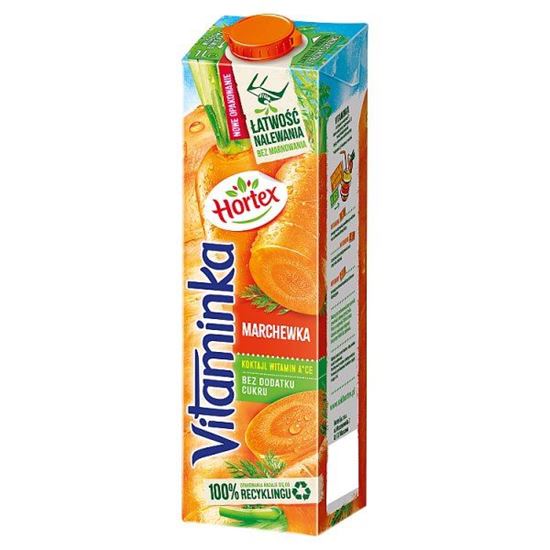 Hortex Vitaminka Sok marchewka 1 l