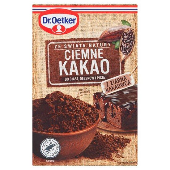 Dr. Oetker Ze świata natury Ciemne kakao 85 g