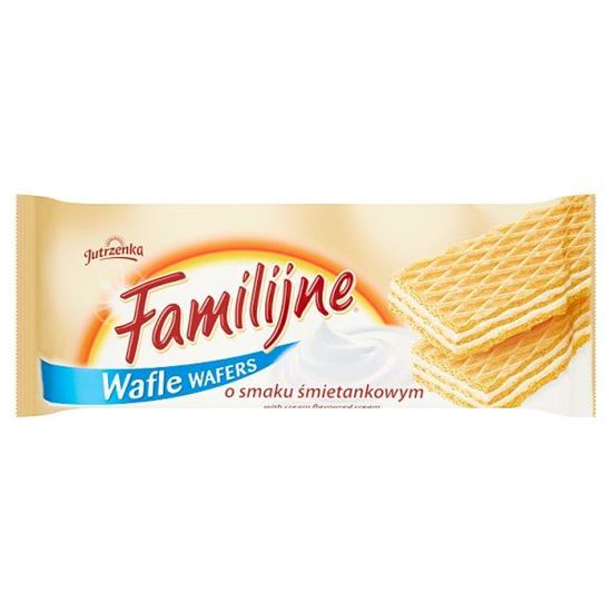 Familijne Wafle o smaku śmietankowym 180 g