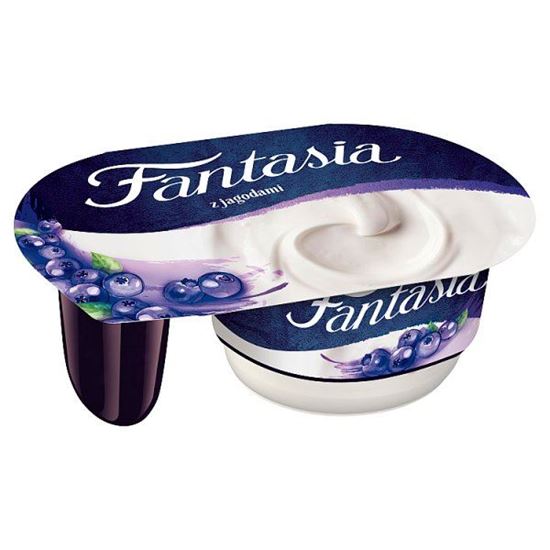 Fantasia Jogurt kremowy z jagodami 118 g