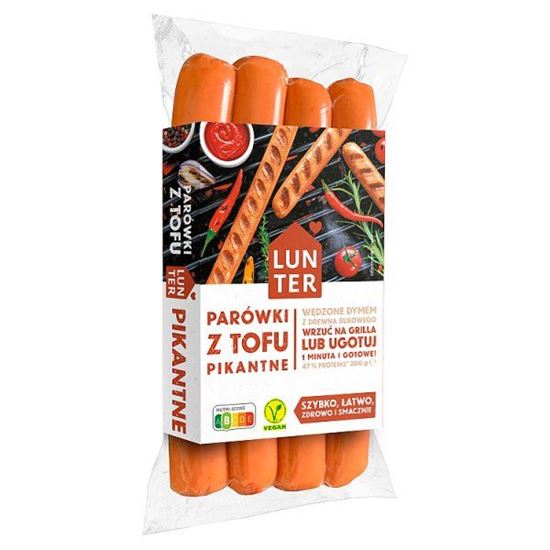Lunter Parówki z tofu pikantne 200 g