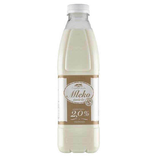 Z wiejskiego dworku Mleko świeże 2,0 % 1 l