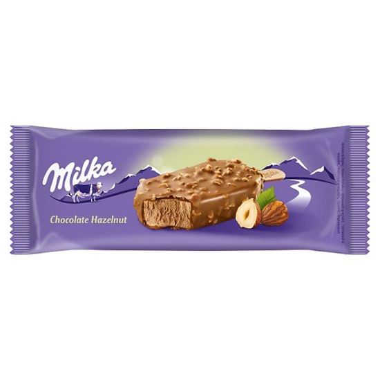 Milka Lody czekoladowo-orzechowe w mlecznej czekoladzie 100 ml