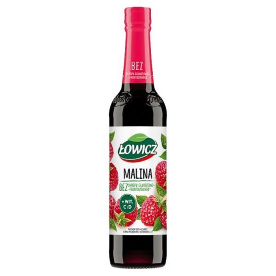 Łowicz Suplement diety w syropie o smaku malinowym 400 ml