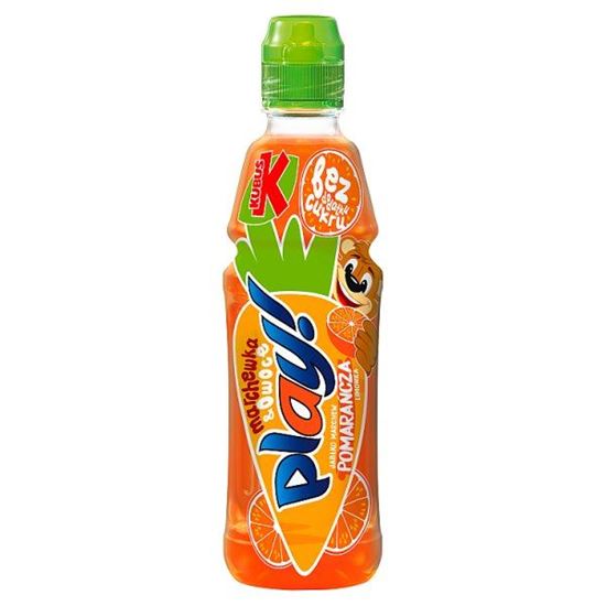 Kubuś Play! Marchewka & Owoce Napój jabłko marchew pomarańcza limonka 400 ml